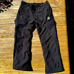 Gerry Black Fleece-Lined Snow Pants Men’s XL